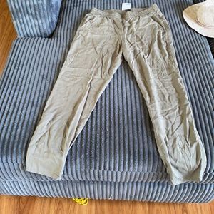 HM Rayon Pants. Khaki